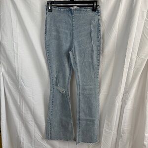 Tinseltown Light Blue Distressed Skinny Jeans